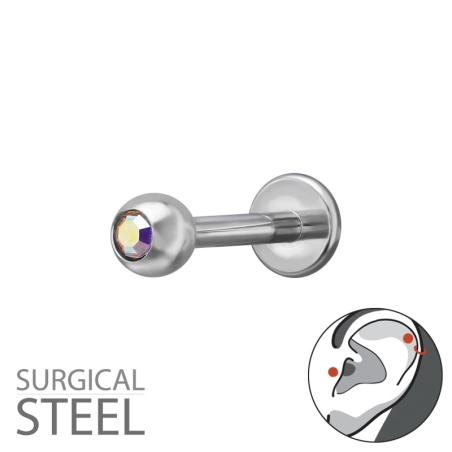 1,2X8 mm (16 G) - 3 Mm-Es Golyó Acél Észer | All4silver