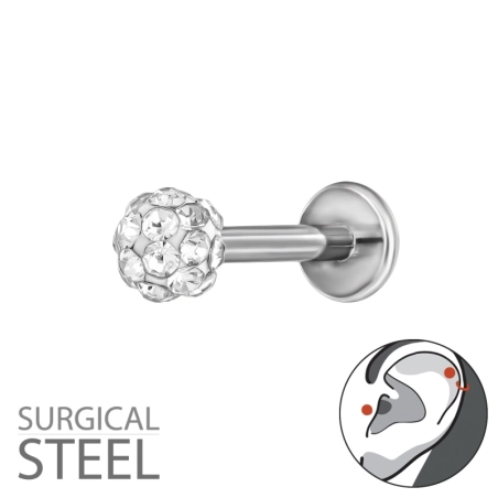 1,2X8 mm (16 G) - 3,5 Mm-Es Golyó Acél Észer | All4silver