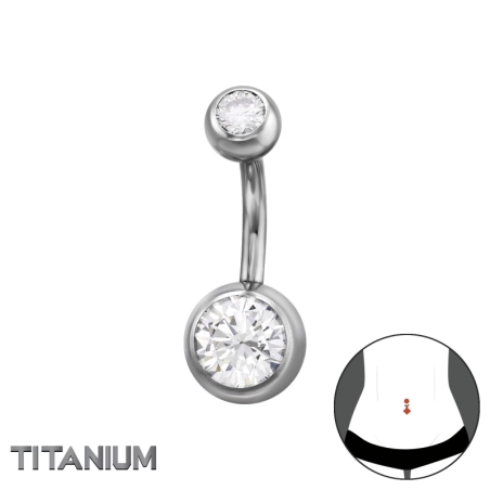 1,6X10 mm (14 G) - 5 Mm-Es Kerek Felső 8 Mm-Es Kerek Alj Belly Bananas Észer | All4silver