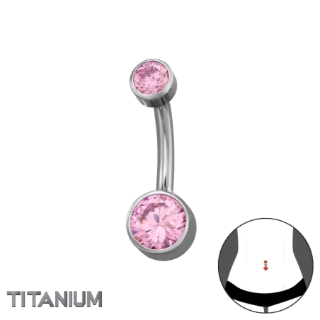 1,6X10 mm (14 G) - 4 Mm-Es Kerek Felső 6 Mm-Es Kerek Alj Belly Bananas Észer | All4silver