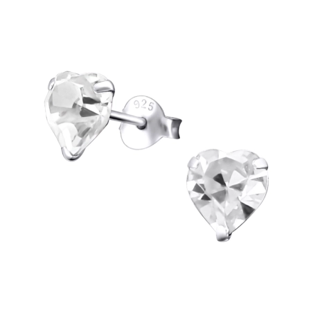 Ezüst Szív 6mm Valentin nap Észer | All4silver
