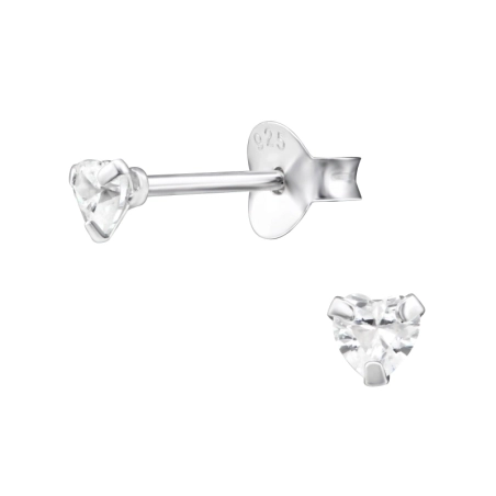 Ezüst Háromszög 3mm Valentin nap Észer | All4silver