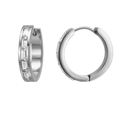 4X20 Mm-Es Karika Rozsdamentes acél fülbevaló Észer | All4silver